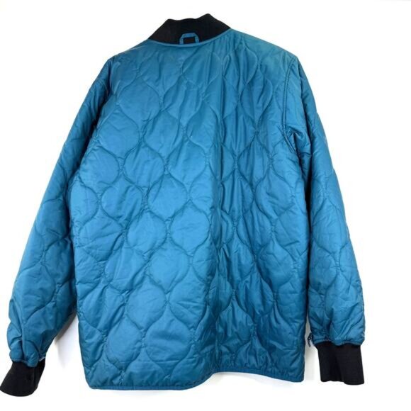 The North Face Men's Carto Triclimate Blue & Black Quilted Jacket Size XL - Picture 4 of 7